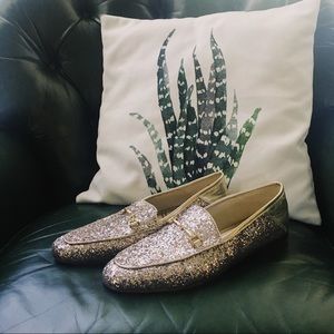 Rose gold Sam Edelman Loraine loafer